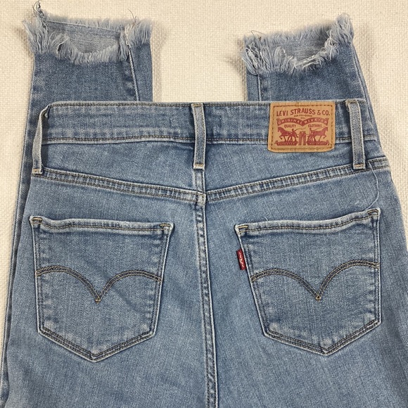 Levi High Rise Skinny Size 27 Womens 721 Style Jeans - Picture 2 of 8